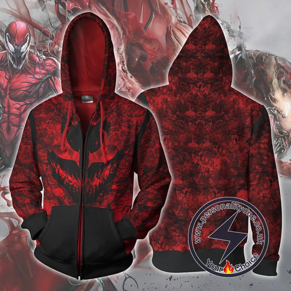 Spiderman Hoodie - Carnage Jacket